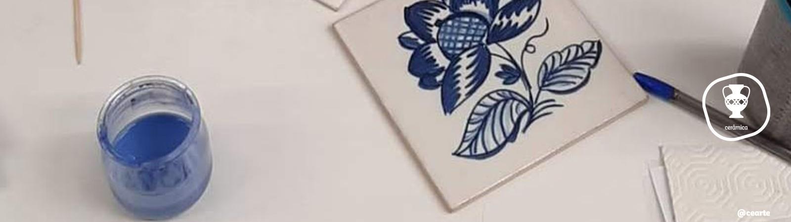 Pintura de azulejo  tradicional